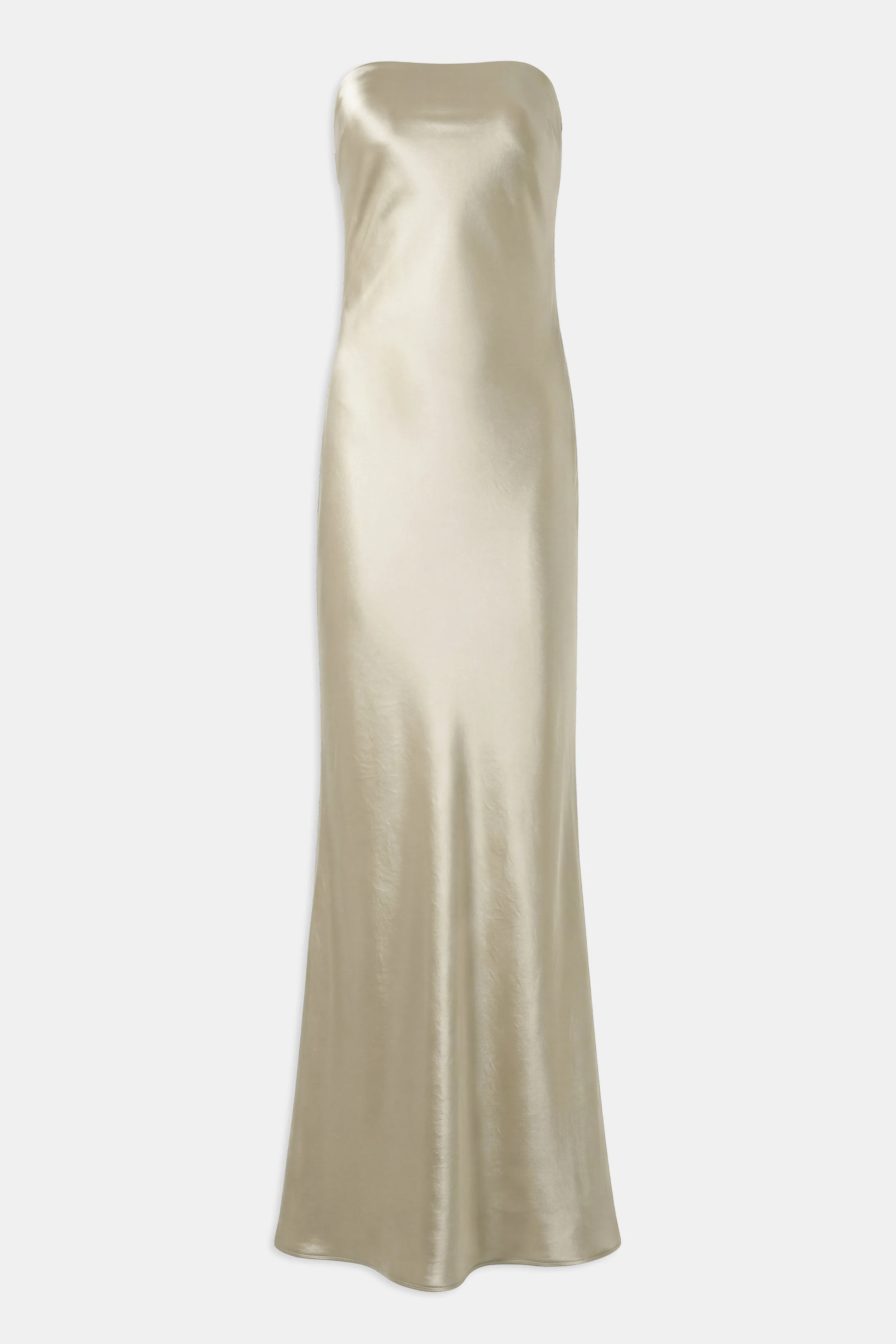 Strapless Maxi Dress - Bronze - Image 8